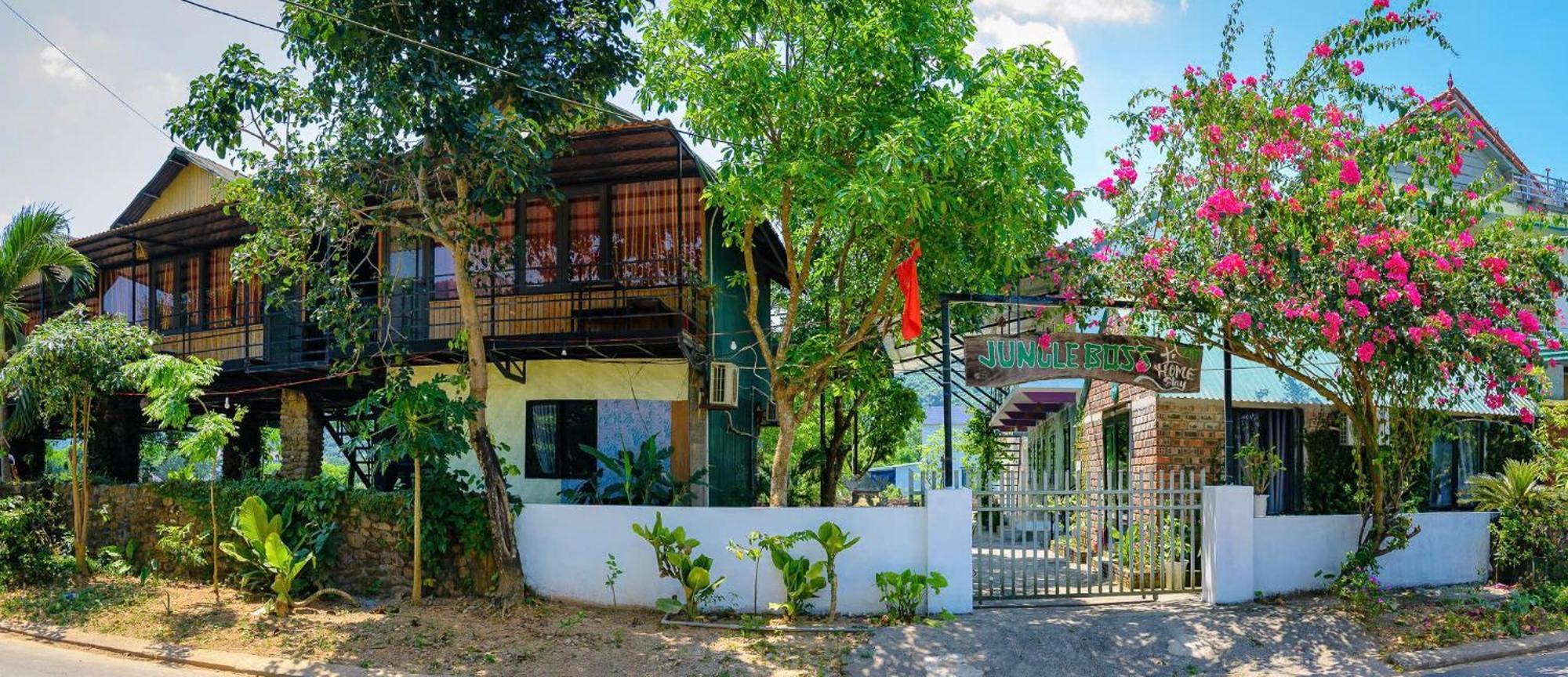 Jungle Boss Homestay Phong Nha Buitenkant foto